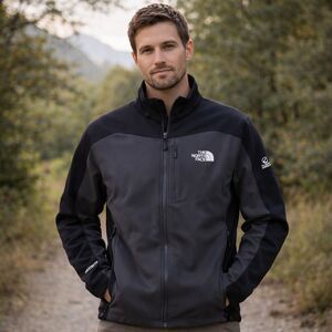 Soft Shell North Face Men's Apex Risor Hoodie The North Face
